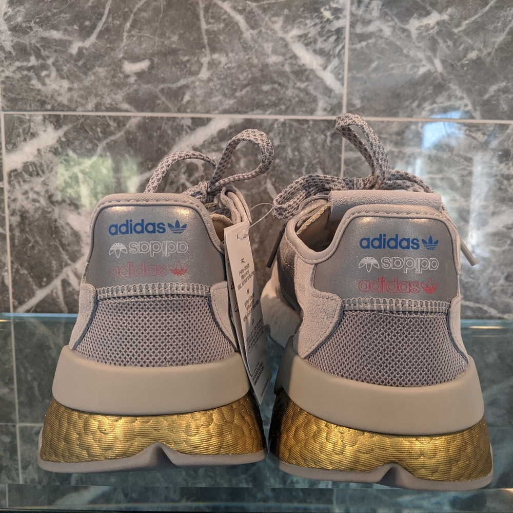 (SOLD) Adidas Nite Jogger Gold Metallic - Picture 4 of 5